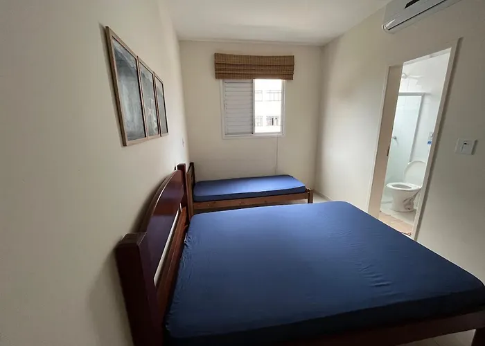 Apt 2 suites com ar condicionado e piscina Ubatuba